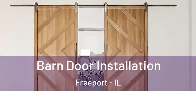 Barn Door Installation Freeport - IL