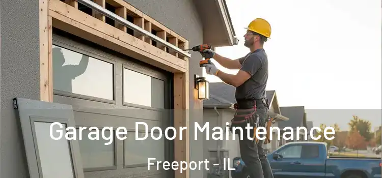 Garage Door Maintenance Freeport - IL