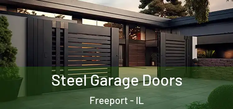 Steel Garage Doors Freeport - IL